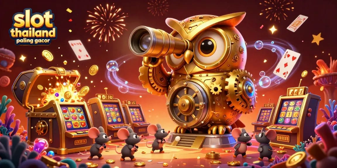 Play thrilling slots at slot thailand paling gacor with unique characters and vibrant casino elements.