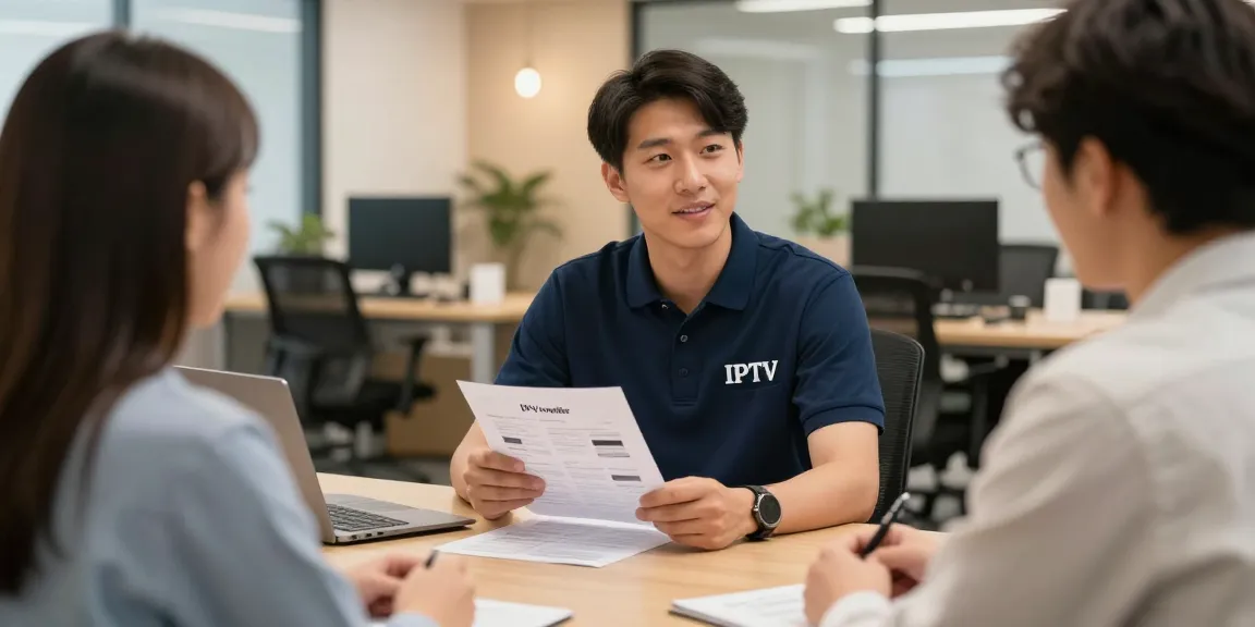 IPTV reseller panel offered by trusted local provider with professional contractor consulting on IPTV services