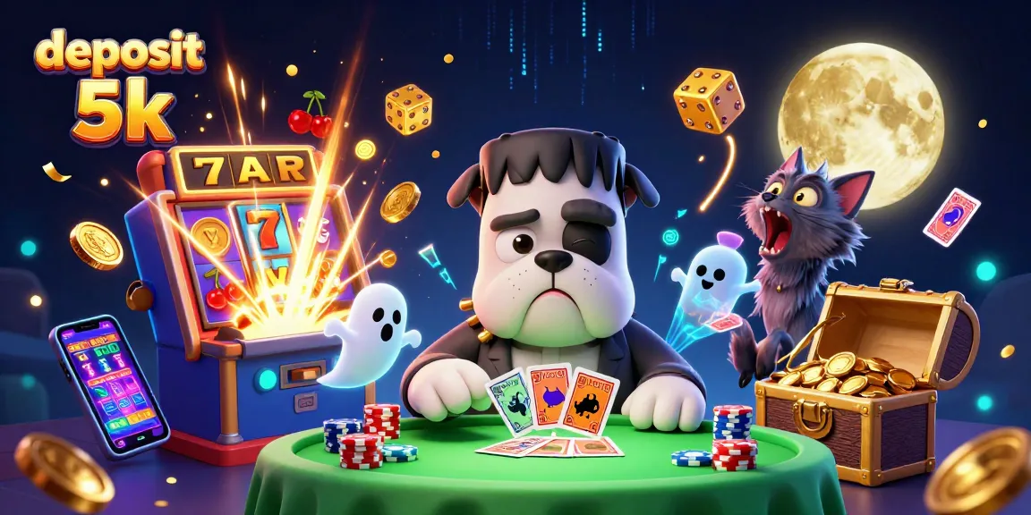 Engage with deposit 5k at an exciting casino scene featuring dynamic characters and thrilling game elements.