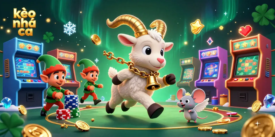 Join the excitement of kèo nhà cái as the Krampus goat runs a dynamic casino with playful characters.